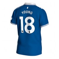 Everton Ashley Young #18 Heimtrikot 2023-24 Kurzarm